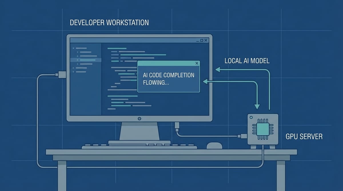 Cover image for Self-Hosting AI for Code: The $0/Month Developer Stack